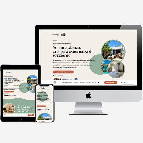 Casetta di Giulia | Sito SEO, Bilingua e Performante
